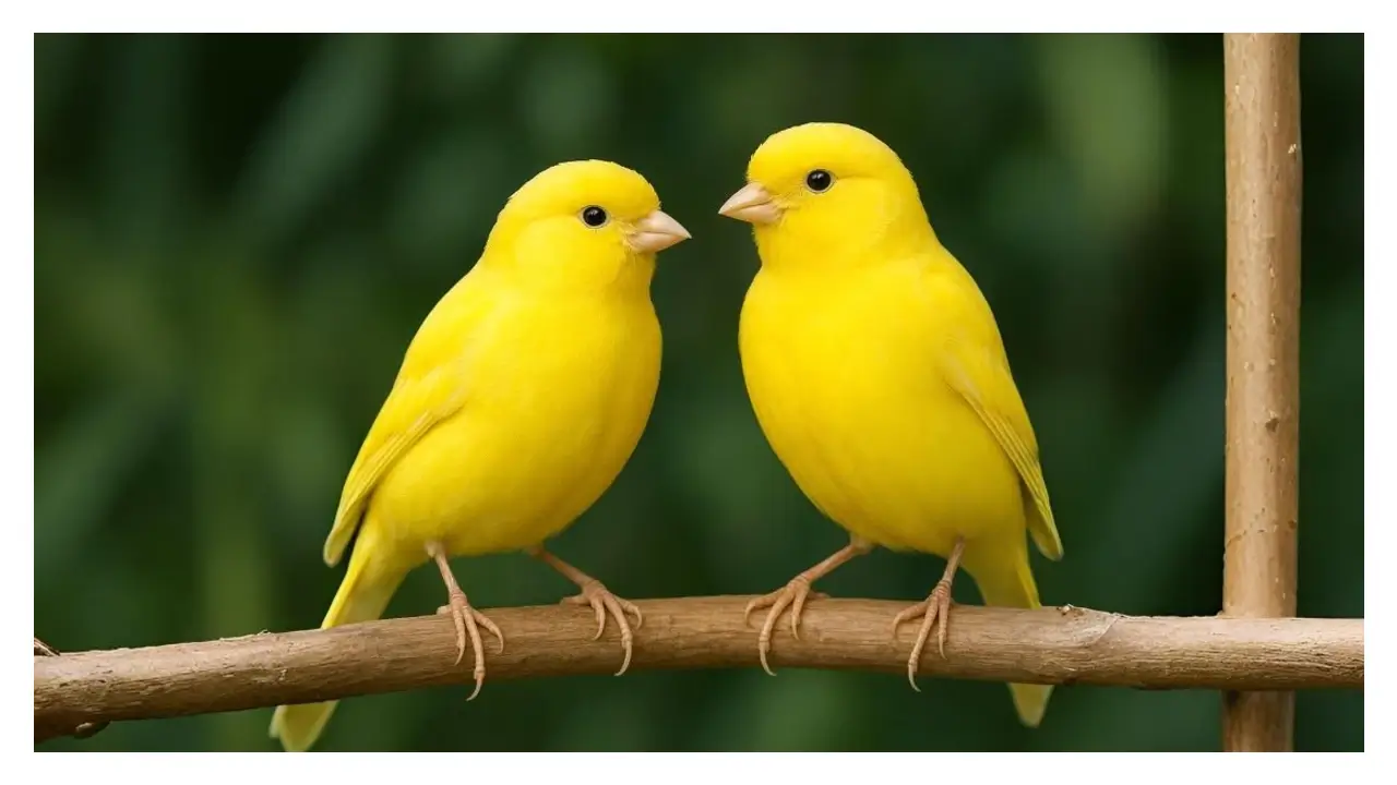 Canario amarillo lipocromo
