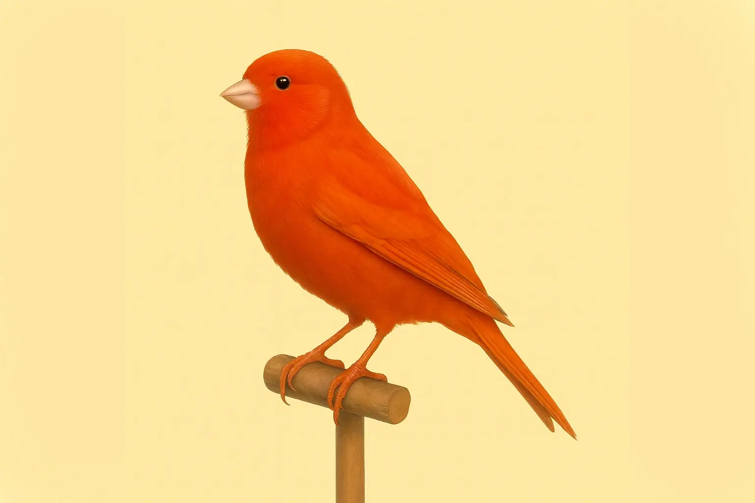 Canario rojo lipocromo