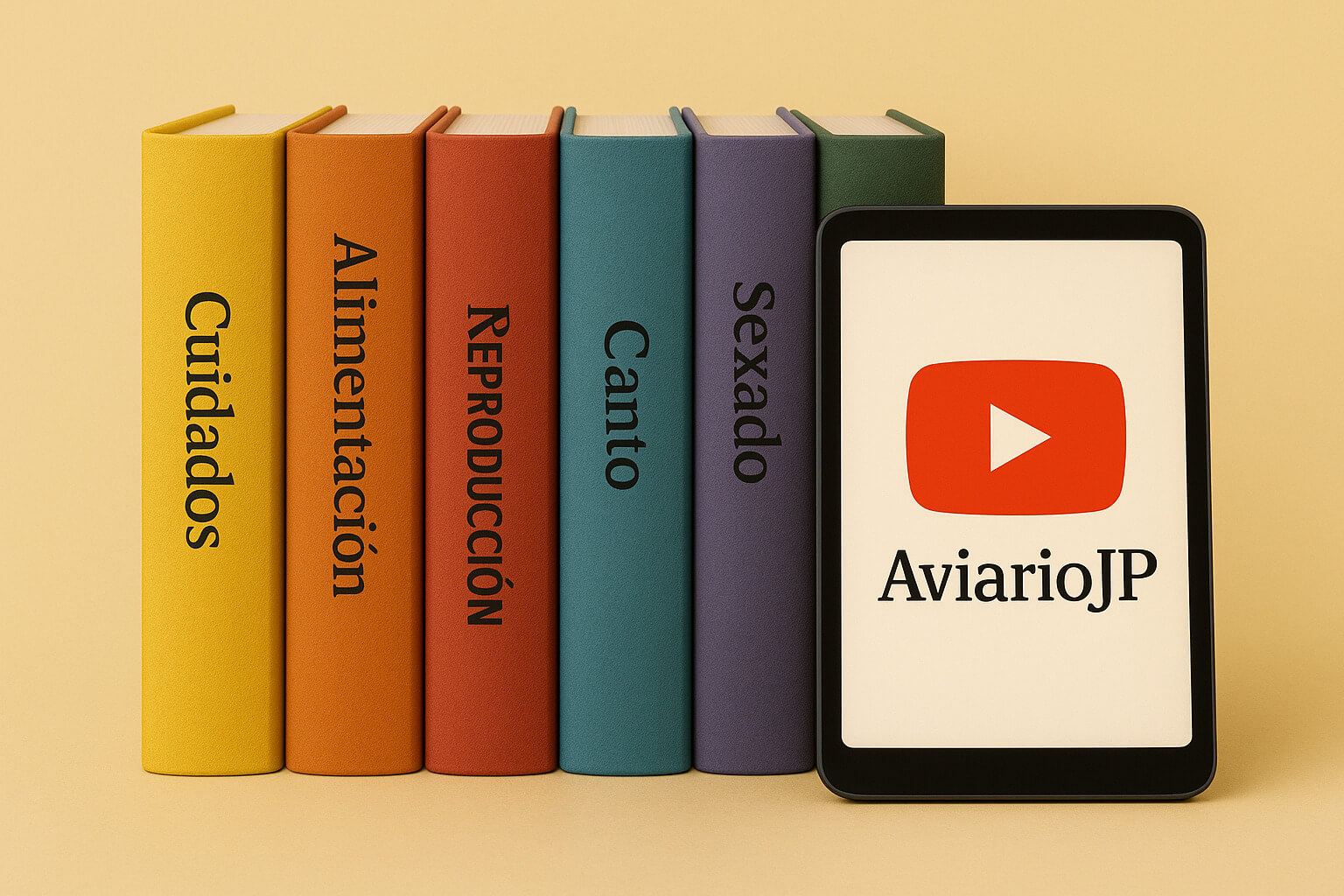 temática pájaros clúster