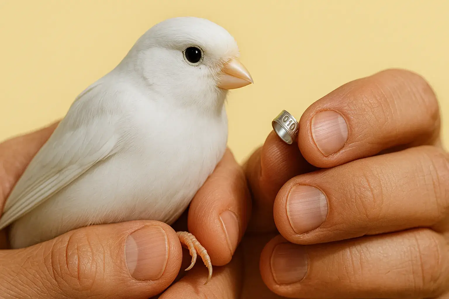 Cómo anillar canarios