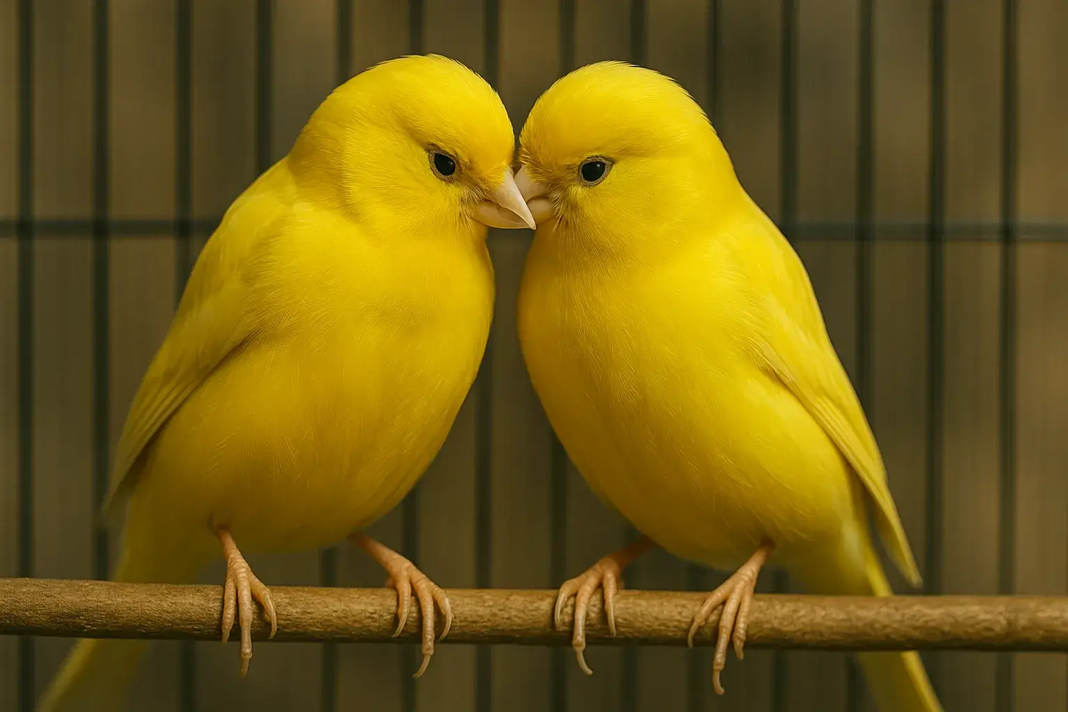 Cómo y cuando juntar los canarios para criar